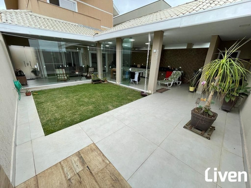 Imagem 3 de 25 de Casa Maravilhosa Com 3 Suítes, Área Gourmet, 2 Vagas No Condomínio Floradas Da Serra - 8703