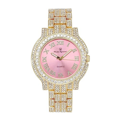 Reloj De Lujo Con Diamantes Para Mujer Charles Raymond