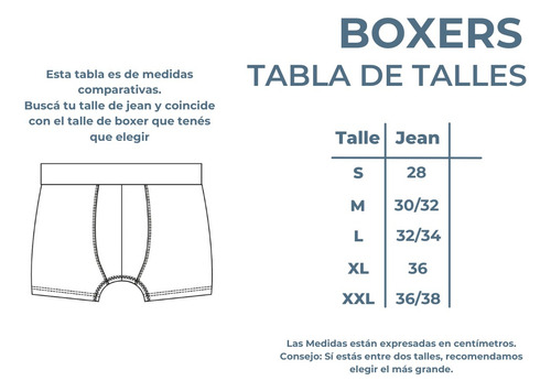 Boxers Pack X 3 Upperpaul® Comodidad Y Calidad