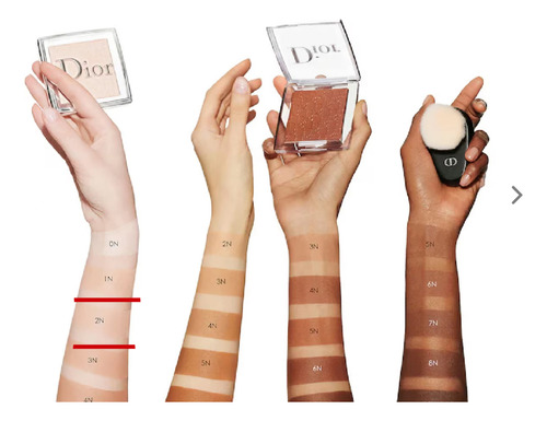 Dior Backstage Polvo Compacto Tono 2n Face And Body Powder