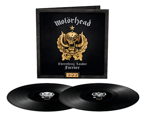 2 LP motörhead álbum everything louder forever o melhor de 2021 vinilo 22 canções