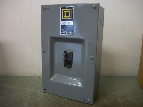 Square D Fa100s Encl Circuit Breaker Fal32100 100amp 240 Ddl (Reacondicionado)