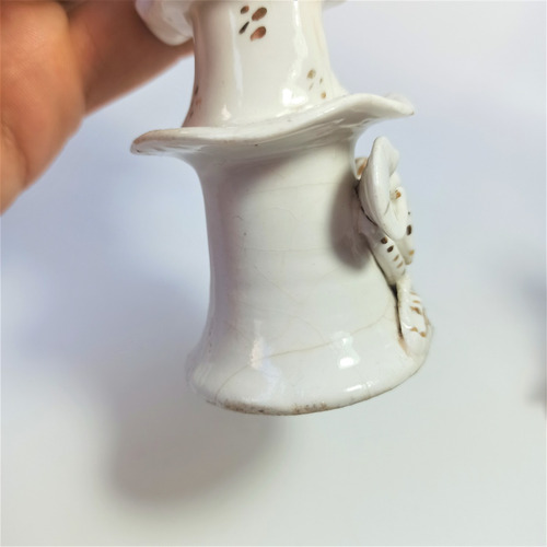 Par De Figuras En Porcelana De La Diosa China Kuan-yin (Usado)