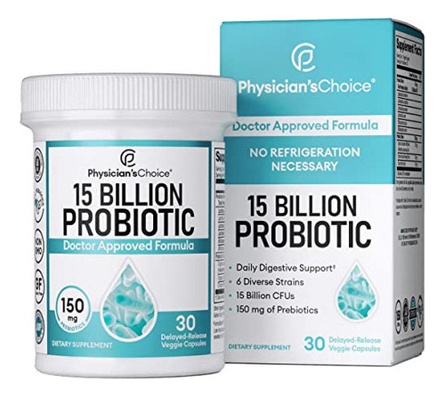 Probióticos Para Principiantes Physician's Choice 15 Mil Mi