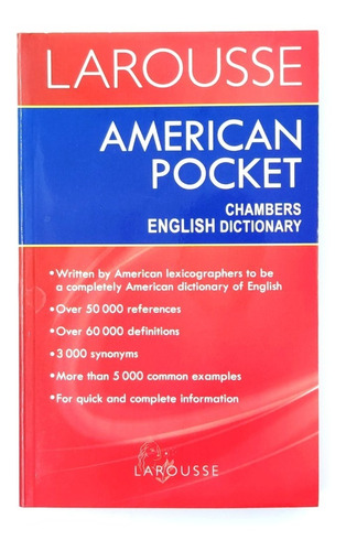 Diccionario American Pocket Ingles-ingles Larousse