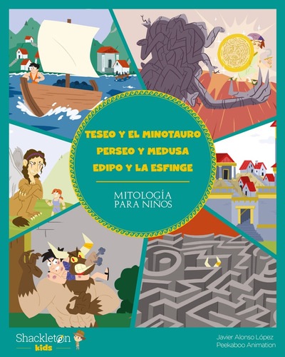 Teseo Y El Minotauro - Perseo Y Medusa - Edipo Y La Esfinge 