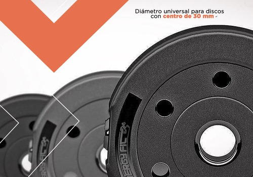 Kit Mancuernas + 20 Kg De Discos Pesas A Eleccion Cromadas