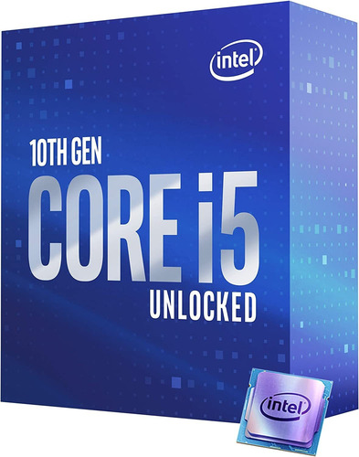 Intel Core I5-10600k Processor, 6 Cores, 4.8 Ghz, Lga1200