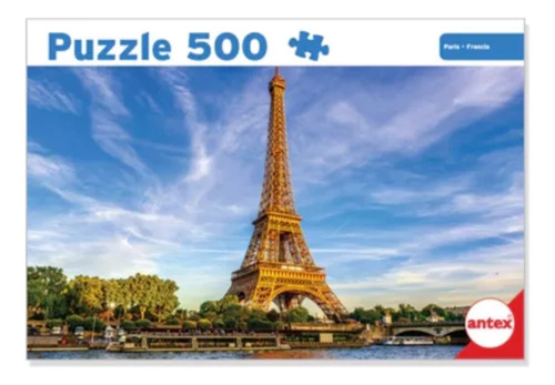 Puzzle De Paris-francia X 500 Piezas Antex