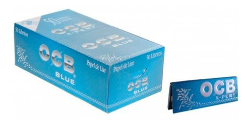 Imagen 2 de 4 de Ocb Blue X-pert | Rolling Paper | 50 Unidades 60 Hojas