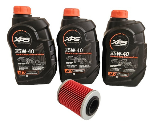 Kit Cambio Aceite 5w-40 Can Am Outlander 500 570 650 800 850