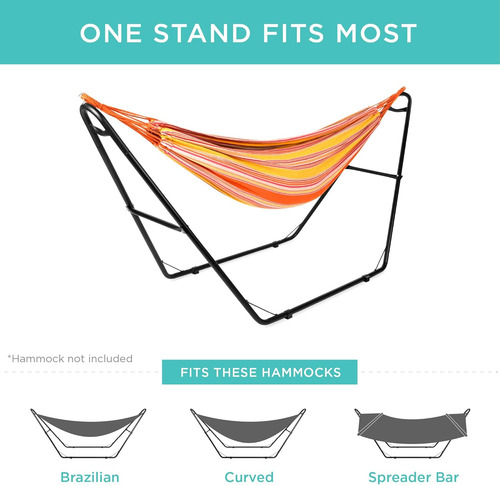 Soporte Portátil De Hamaca Ajustable Para 9-14 Pies