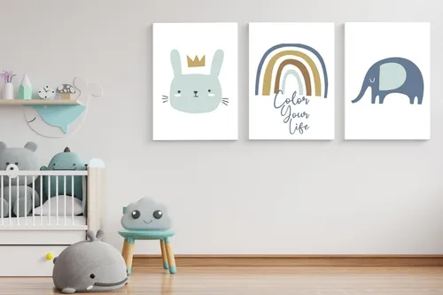 comprar Cuadros Decorativos Infantil Niño A2 Pack | Vinilo Design