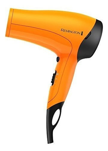 Secadora De Cabello Remington D3015 Ceramica Iones 1875watts 2 Velocidades Naranja 125v