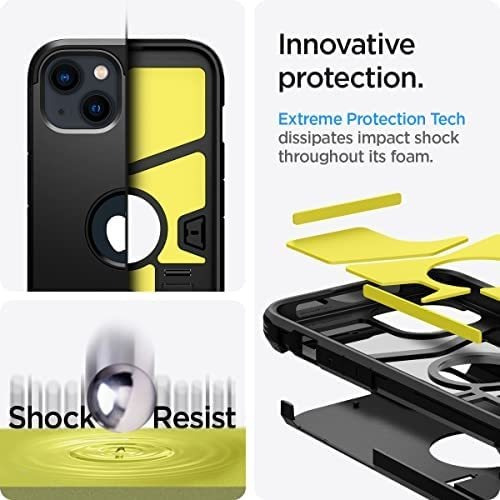 Capa Spigen Tough Armor Para iPhone 13 Mini - Preta