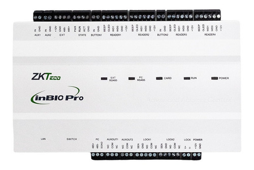 Imagen 4 de 10 de Placa Zk Inbio 260 Pro Control Accesos Lector Rfid Zkteco®