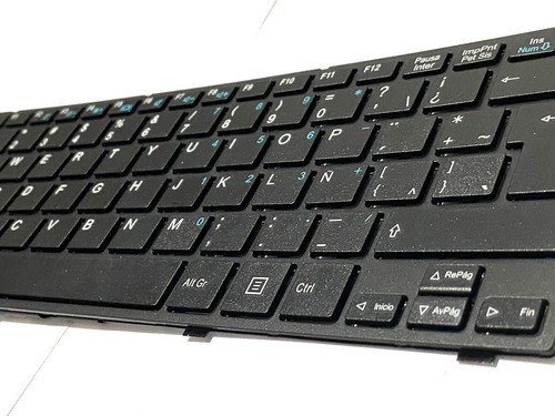 Teclado Negro Netbook  11,6 Compatible Noblex Bgh