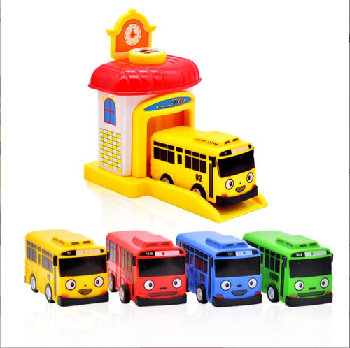 Coche De Juguete Para Niños De Dibujos Animados Mini Tayo Bu