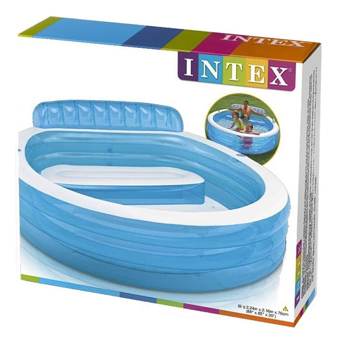 Piscina Inflable Circular Intex Swim Center 57190 640l 