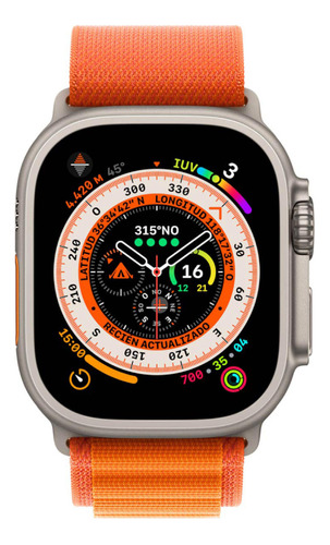 Smartwatch Apple Watch Ultra Gps + Cellular 49 Mm Naranja