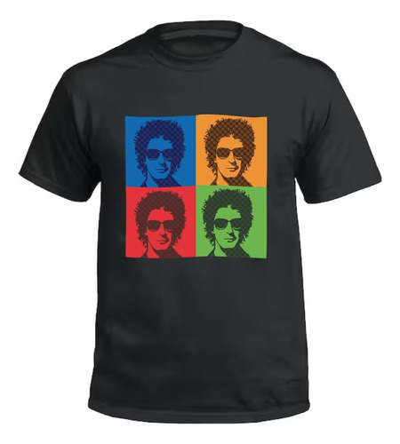 Remeras Cerati - Soda Stereo Cerati - Colores Algodon Stock