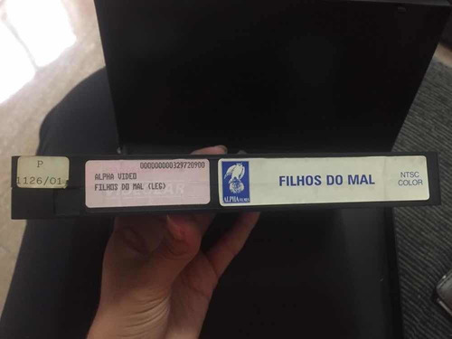Vhs: Filhos Do Mal C/ William Baldwin - Fatos Reais - Raro