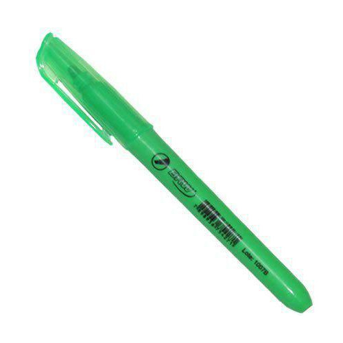 Marca Texto Verde Fluorescente Chanfrado Brw 1un