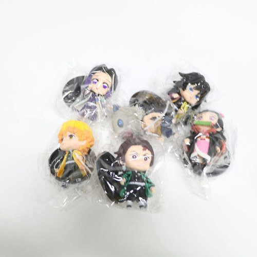 Imagen 2 de 2 de Set 6 Figuras Kimetsu No Yaiba - Demond Slayer - 10cm