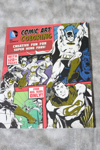 Dc Comics Para Colorear Super Hero 128pag Batman- Superman