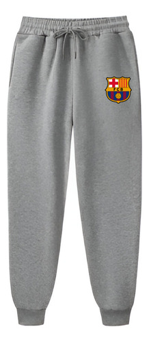 Pantalón Buzo Estampado Barcelona 100% Algodón