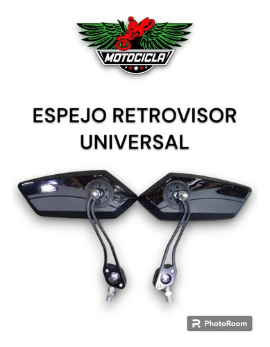 Espejo Retrovisor Universal Para Moto 