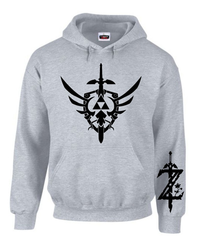 Buzo Zelda Gamers Buso Saco Con Capota Hoodies