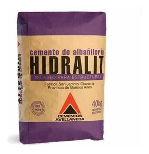 Hidralit X 40 Kg Proyectar Materiales