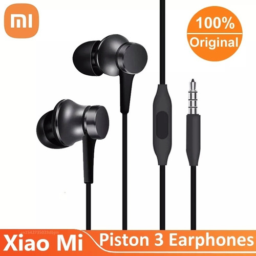 Audifonos Xiaomi In-ear Headphones Basic Original Negro