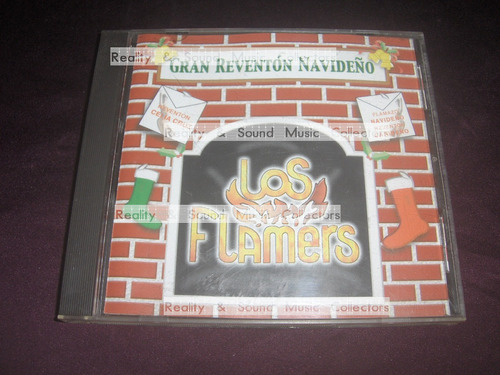 Los Flamers Gran Reventon Navideño Cd Universal 2000