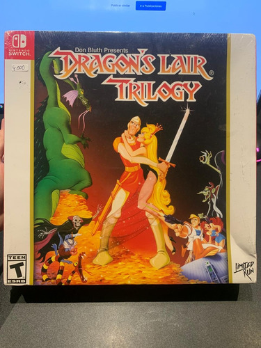 Dragon's Lair Trilogy Nintendo Switch Nuevo (Usado)
