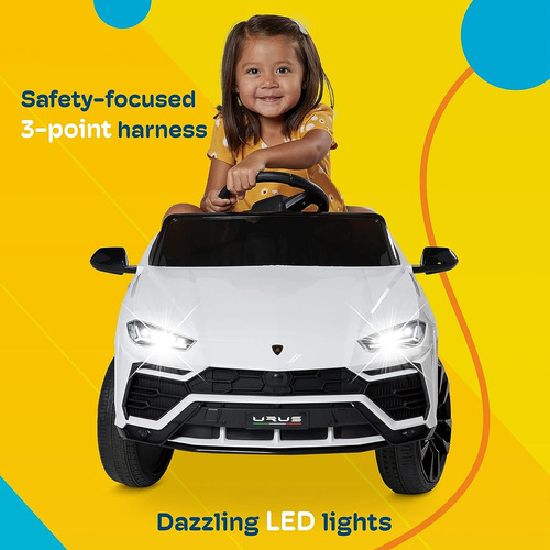 Carrito Eléctrico Kidzone Lamborghini Urus C/ Luces Y Sonido