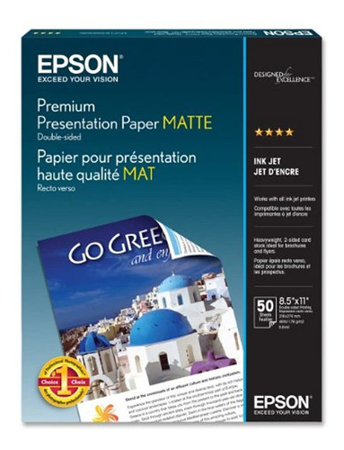 Epson (s041568) Papel Matte Ultra Premium Doble Cara
