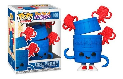 Funko Pop Retro Toys Barril De Monos 100 Increíble 