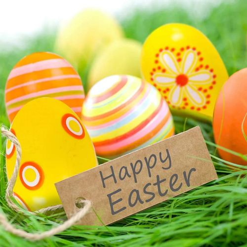 Hel Set De 24 Huevos De Pascua Para Decoración