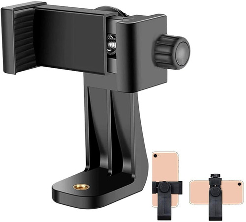 Imagen 1 de 7 de Adaptador Vertical Y Giratorio Para Trípode, Teléfono/cámara