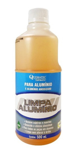 Limpa Alumínio 500 Ml Quimatic Tapmatic - 19688