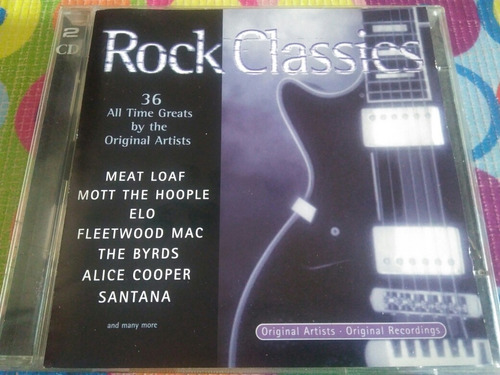 Rock Classics Cd Various Artists 2 Cds Imp Z