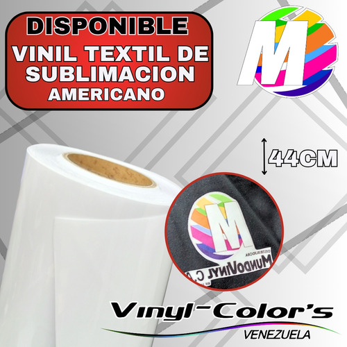 Vinil Textil De Sublimación Americano 