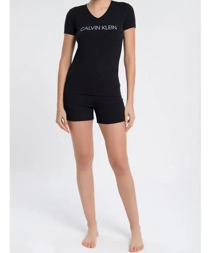 Pijama Short Doll Calvin Klein Feminino Original - Com Nfe