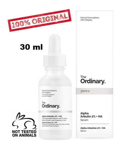 The Ordinary Alpha Arbutin + Ha