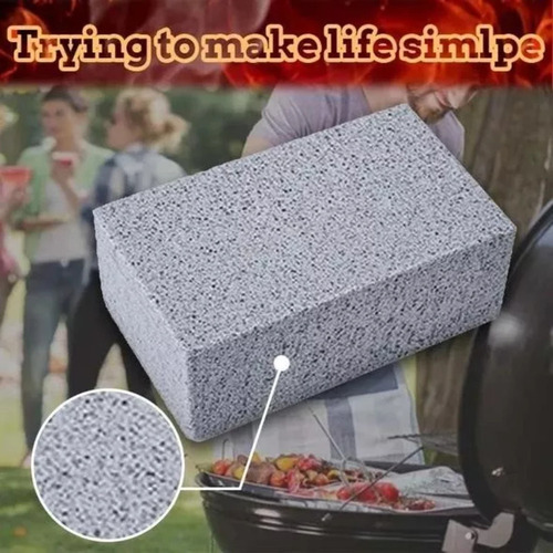 Plancha De Ladrillo F Grill Clean Grill, Raspador De Piedra