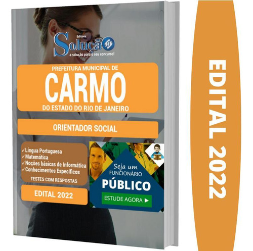 Apostila Prefeitura Carmo Rj - Orientador Social