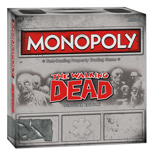 Monopoly, Juego De Mesa, Edición The Walking Dead