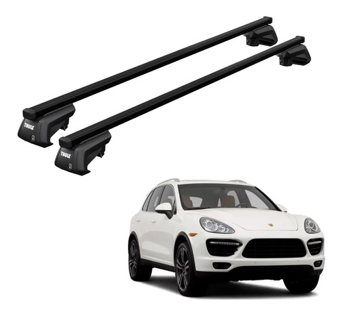 Novo Rack Travessas Thule Smart Xt Em Aço Porsche Cayenne